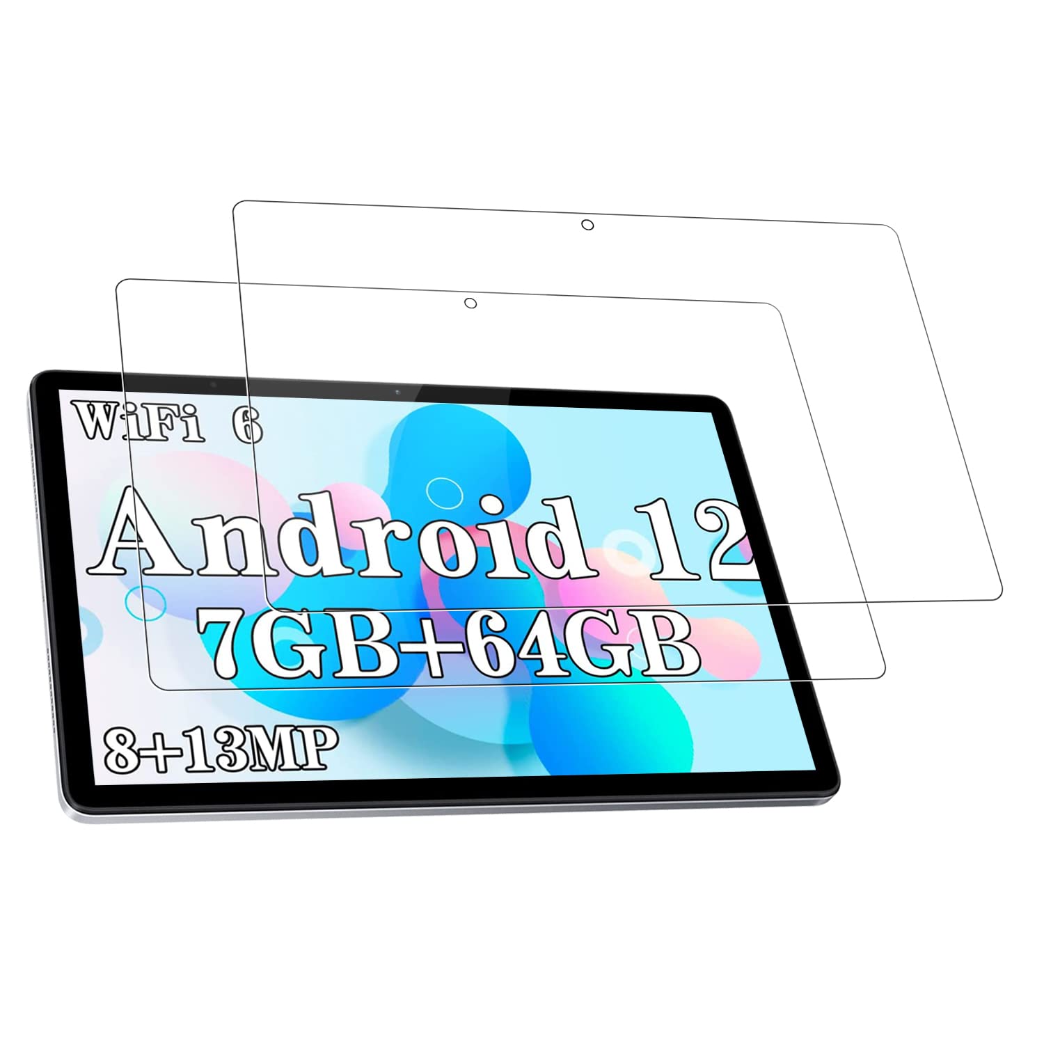 Amazon.co.jp: 【2枚セット】Blackview Tab8 Wifi 10.1インチ 用