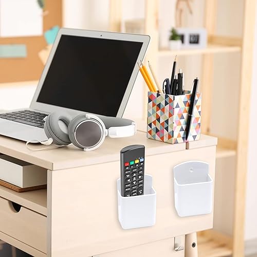 Miniatura 5 de Soporte para control remoto para montaje en pared, caja de almacenamiento para cabecero del hogar, oficina, sala de juegos, dormitorio, sala de