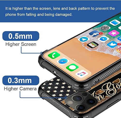 Miniatura 9 de DAIZAG Funda compatible con iPhone 13, protección completa, a prueba de golpes, antiarañazos, funda de poliuretano termoplástico para hombre y