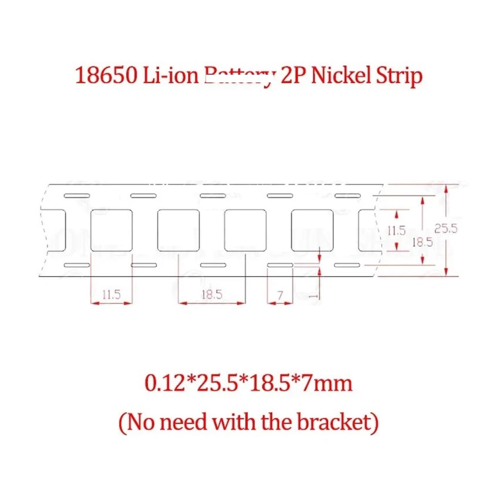 Nickel-Plated Steel Strip 1 kg pro Rolle 2P 18650 vernickelter Streifen 0,15 x 25,5 mm 0,15 x 32 mm Vernickelungsband for 21700 Li-Batterie-Punktschweißen DIY(18650 0.12x25.5)