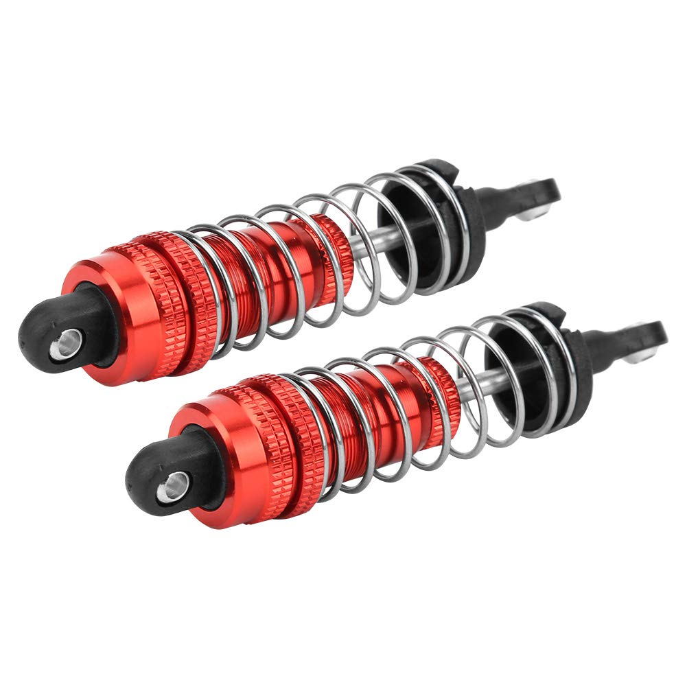 Amortisseurs Métalliques Pour Voiture RC 1/14 WLtoys 144001 – Renforcez Vos Suspensions ! (rouge Ou Bleu)