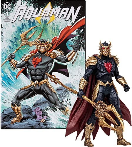 McFarlane Toys DC Direct - Page Punchers - 7´´ Figure with Comic - Aquaman Wave 3 - Ocean Master