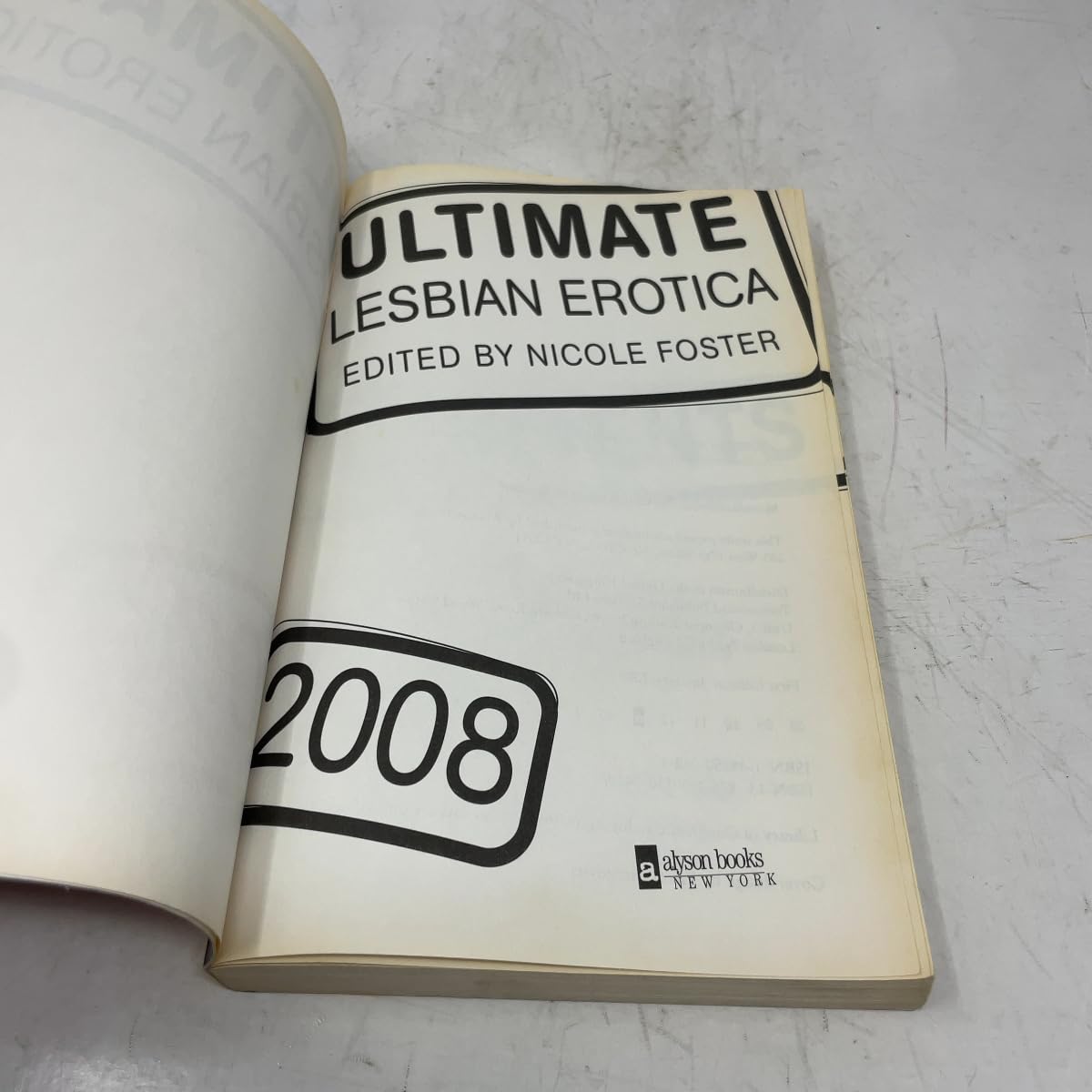 Ultimate Lesbian Erotica 2008