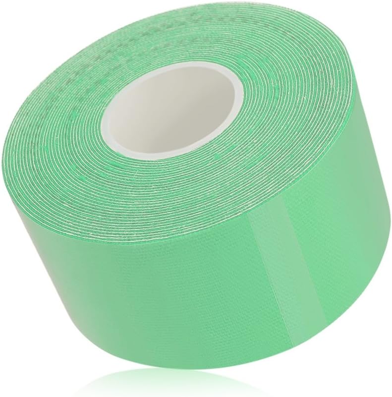 XU-XIAZHI,3.8CM Elastic Sport Muscle Physio Therapeutic Kinesiology Sportstrap(color:GREEN)