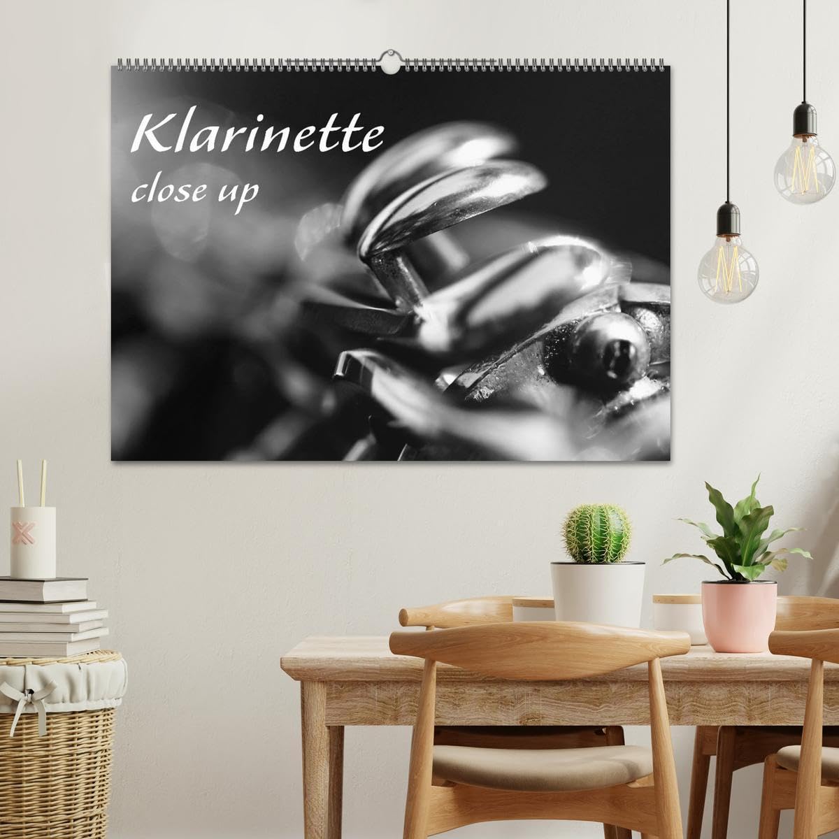 Klarinette - close up (Wandkalender 2026 DIN A2 quer), CALVENDO Monatskalender: Detailaufnahmen einer Klarinette (CALVENDO Hobbys)