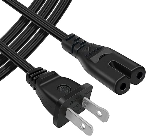 BestCH Cable de alimentación de CA para Viking, Pfaff, máquina de coser blanca, plomo de 8 figuras