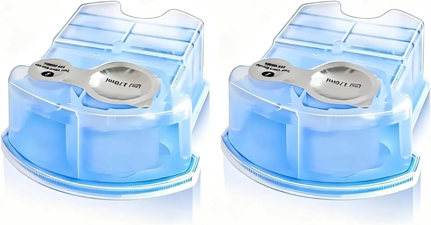 Electric Shaver Cleaning Solution Concentrate. Compatible For Braun Clean & Renew Refill Cartridges CCR, For Series 3/5/7/8/9 Shavers(4PCS)