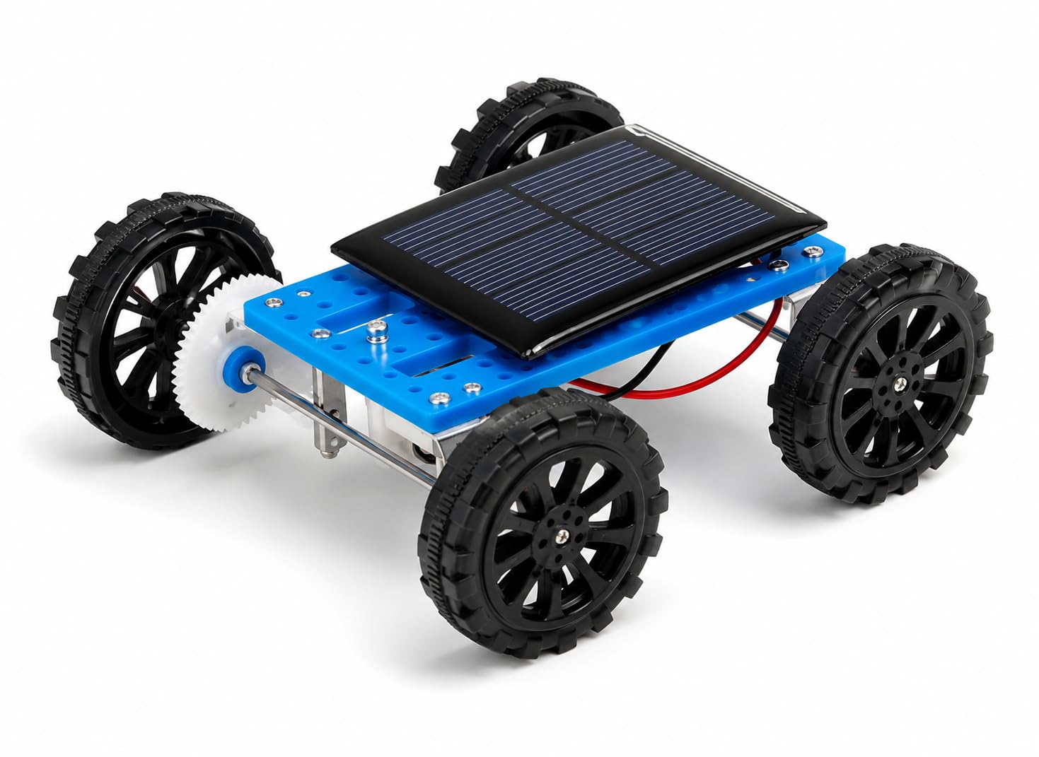 Mini Solar Powered DIY Toy Car Kit-image-15