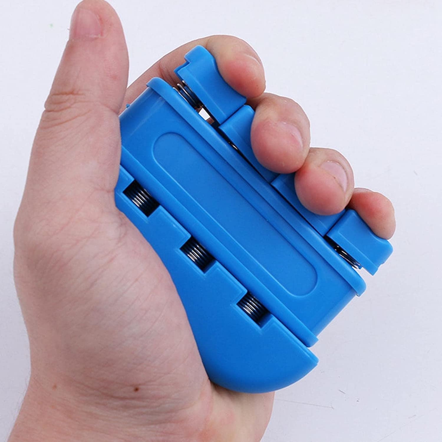 Exotic Mall Finger Exerciser For Forearm And Hand Strengthener - Hand Grip Workout Equipment For Musician, Rock Climbing And Therapy (1ps/Multicolour)