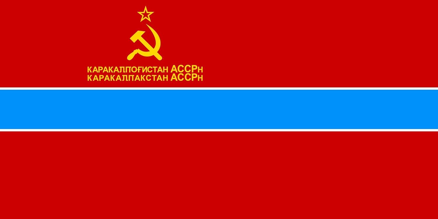 magFlags Flagge Large Karakalpak ASSR RASS de Karakalpakia