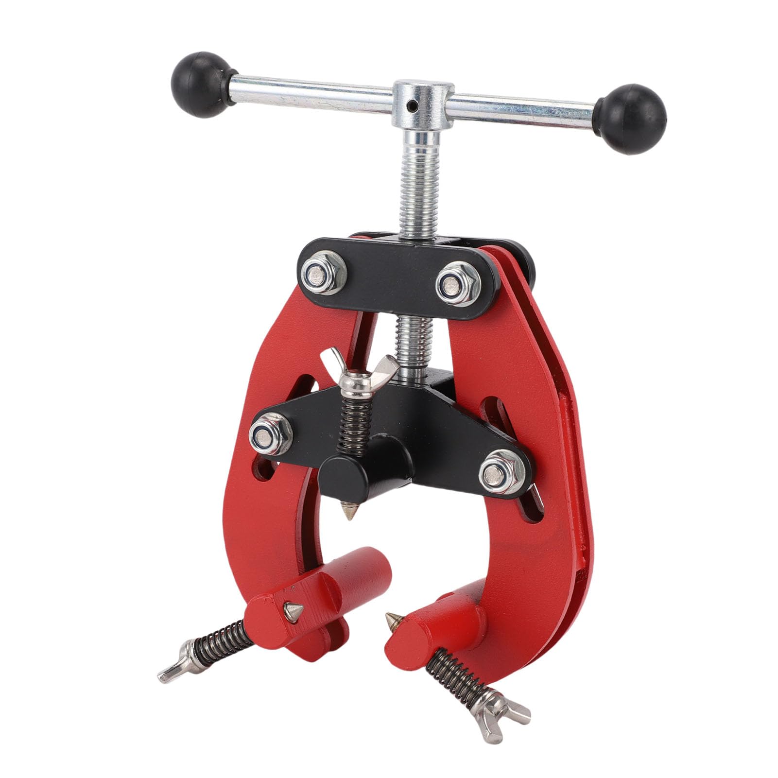 Abrazadera de alineación de soldadura de tuberías, abrazadera de acero al carbono duradera para tuberías de 1 a 2.5 pulgadas, fácil ajuste, mango ergonómico, para proyectos de fontanería