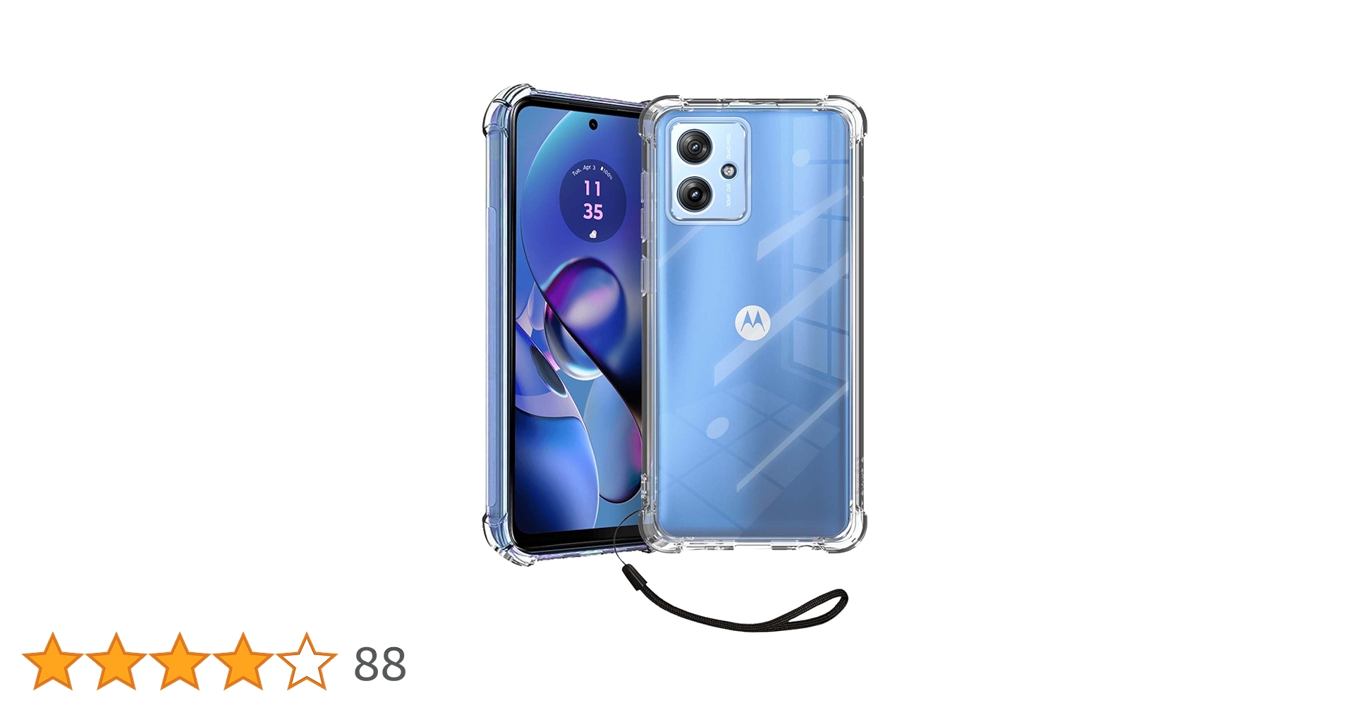 Amazon.co.jp: MOTOROLA moto g64 5G 用 ケース 全透明 クリア Moto