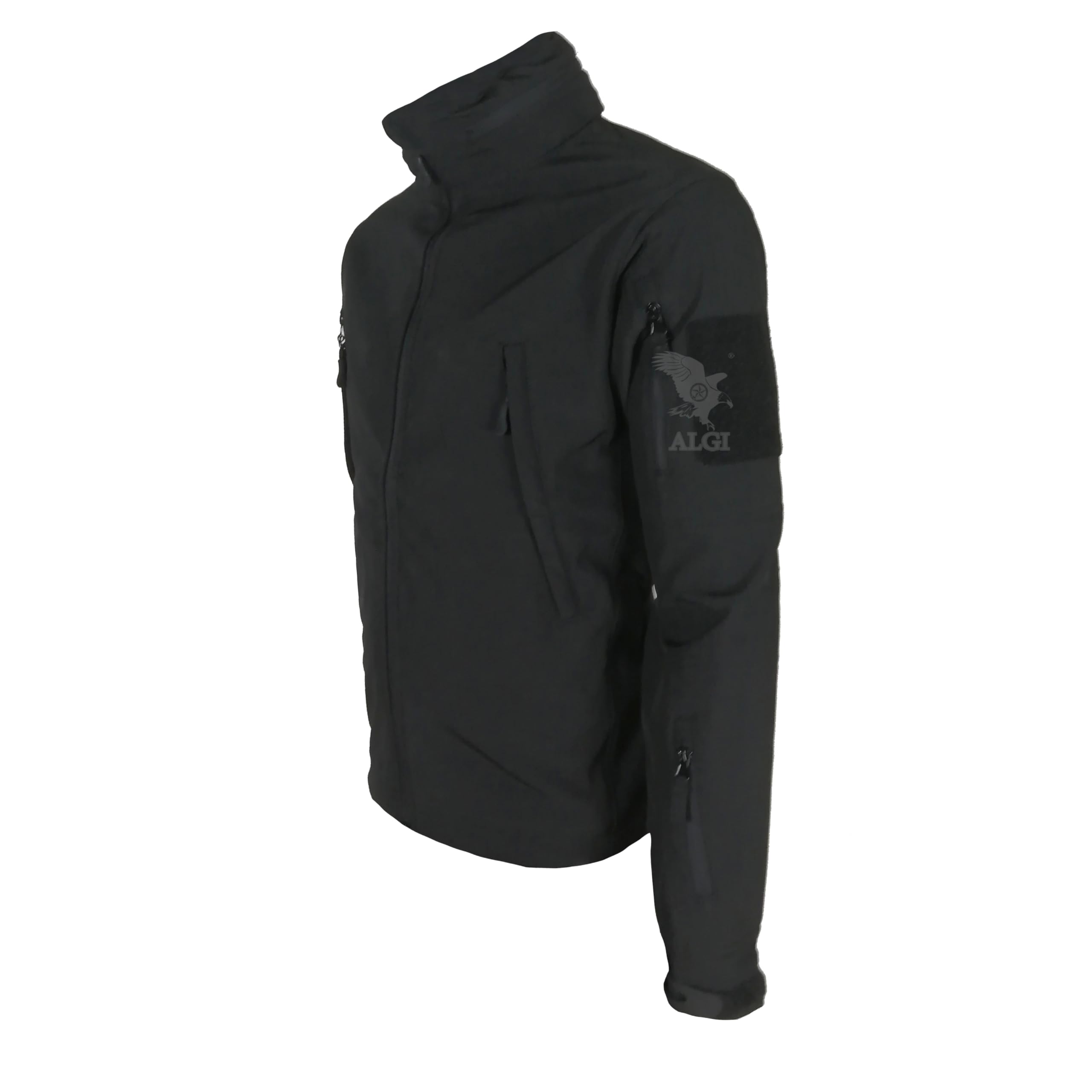ALGI Giacca Termica Soft Shell con Cappuccio SUMMIT