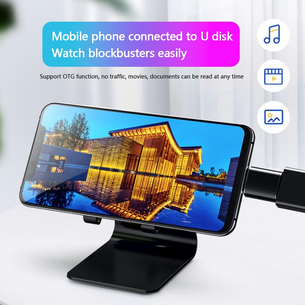 Adattatore da USB C a USB [4 Pezzi]. Adattatore USB Type C Thunderbolt 4/3 a USB 3.0 per MacBook Pro 2021 MacBook Air 2020, Galaxy S9/S8, Dell XPS(2Nero e 2Argento)