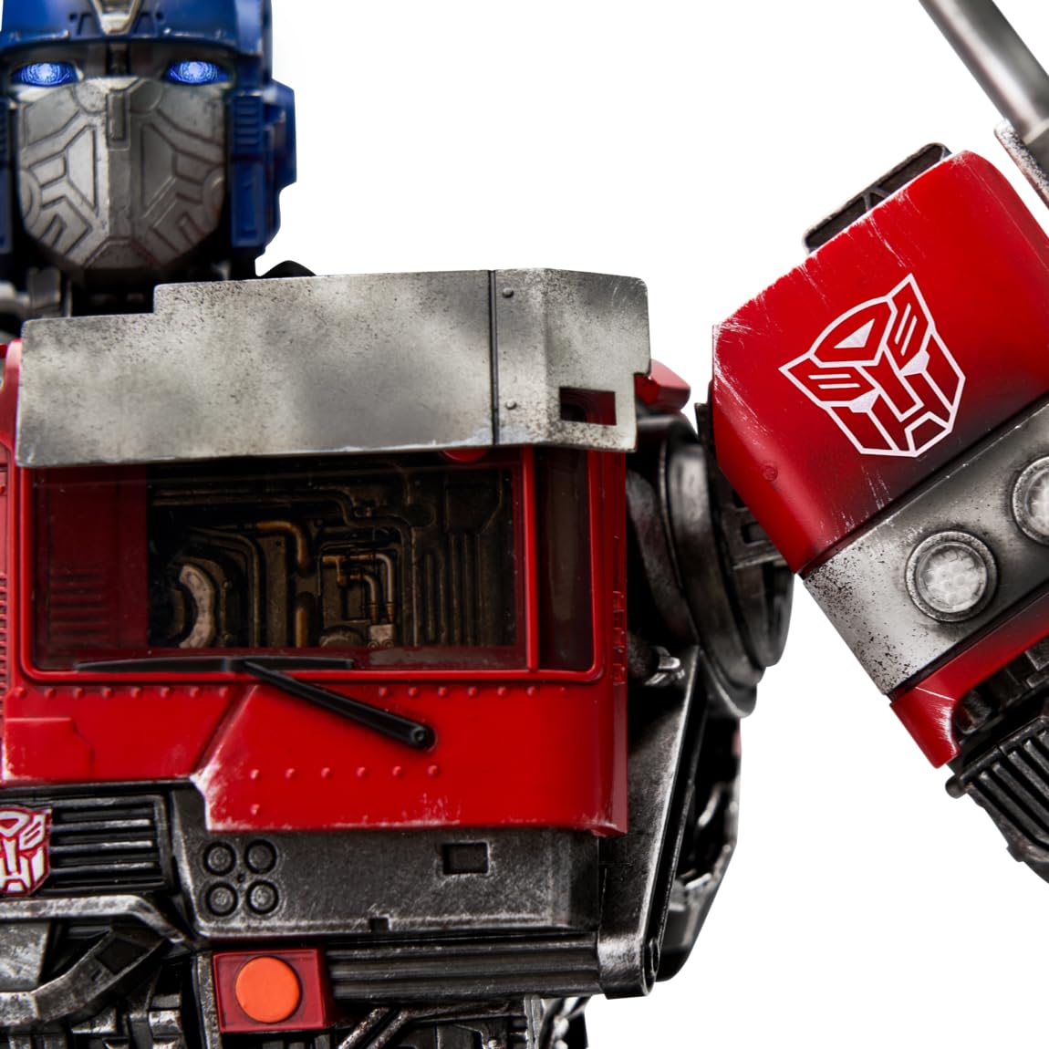 Robosen Robot Optimus Prime - Ascesa delle Bestie Edizione Limitata: 21 motori servo, voce esclusiva di Peter Cullen, interattivo con app, azioni aeree, sogno per collezionisti.
