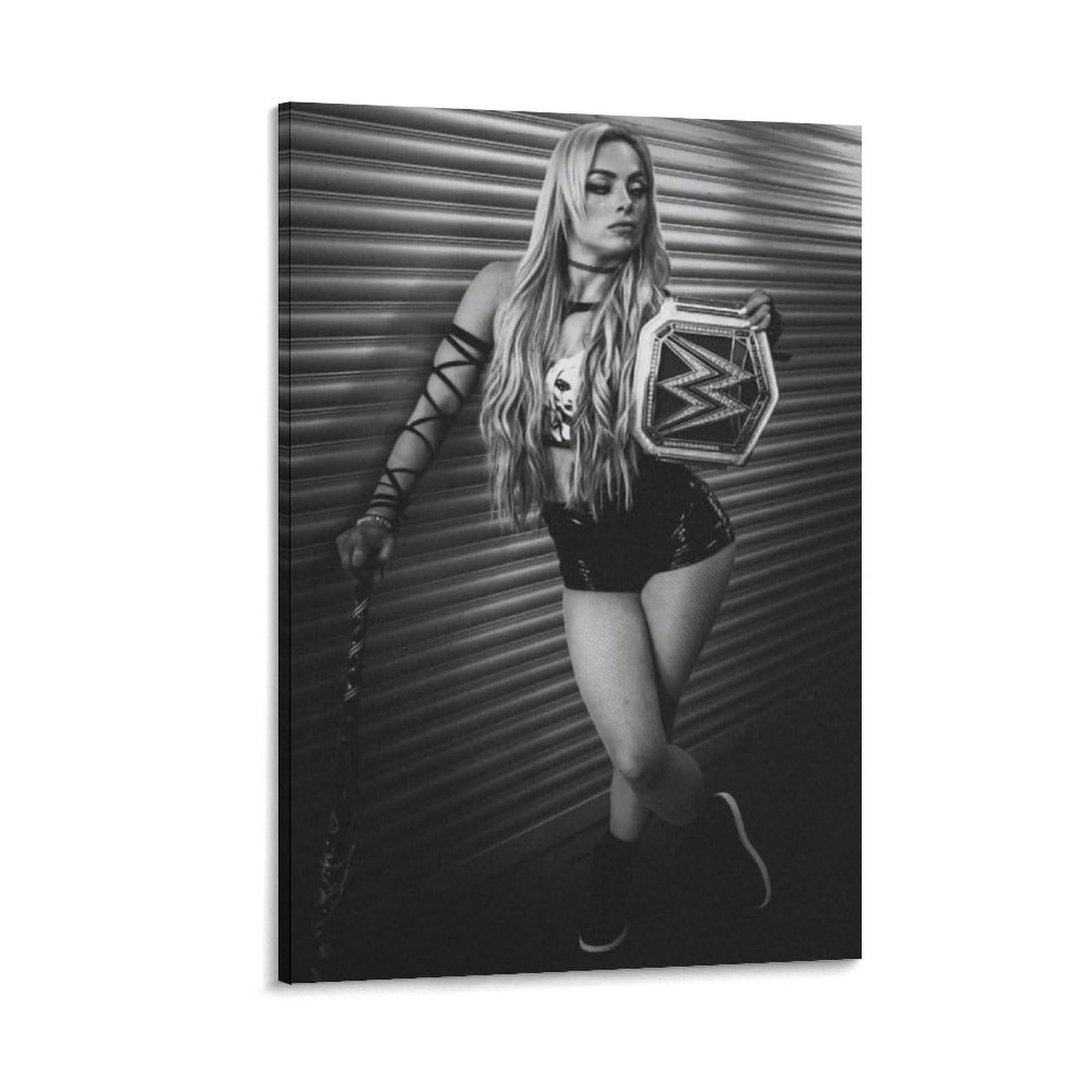 FCOIN Liv Morgan Canvas Poster Canvas Art Poster And Wall Art Picture Print Modern Family Decor Posters 12x18inch(30x45cm)