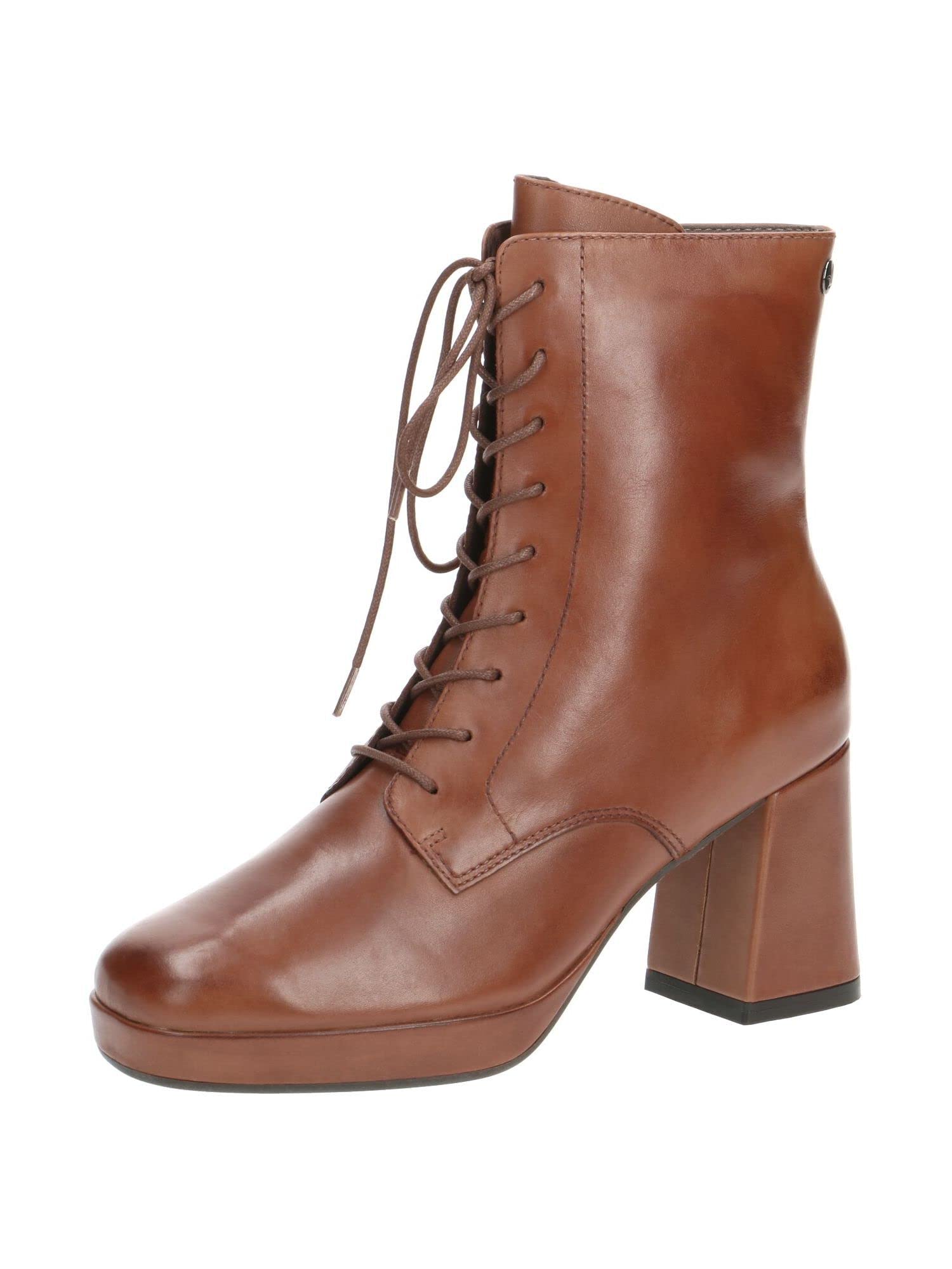 Caprice Women's 9-9-25102-29 Ankle Boot, Cognac Nappa, 6.5 UK