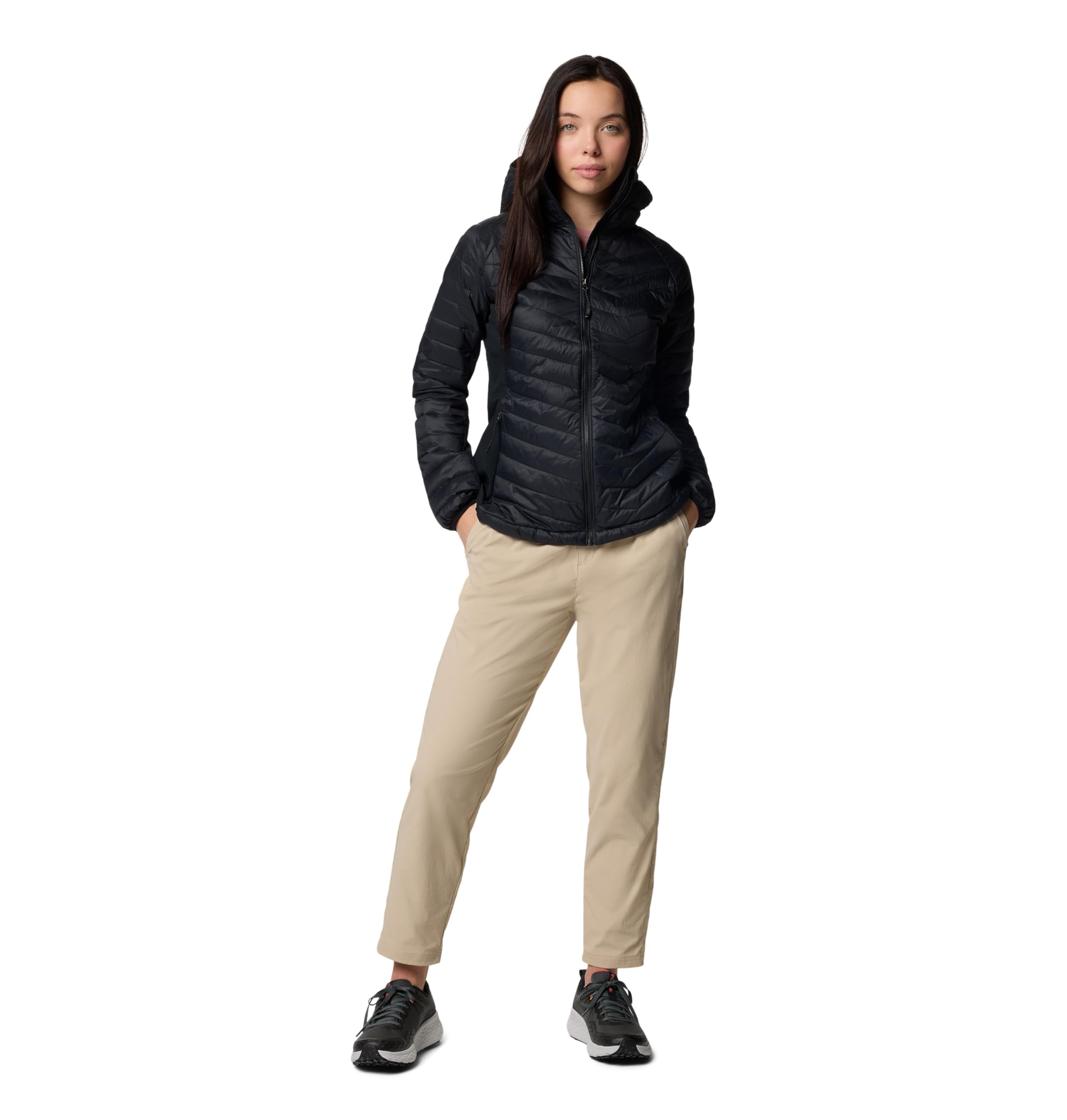Columbia Powder Pass 2 Hybrid Hooded Jacket Piumino con cappuccio Donna (Pacco da 1)