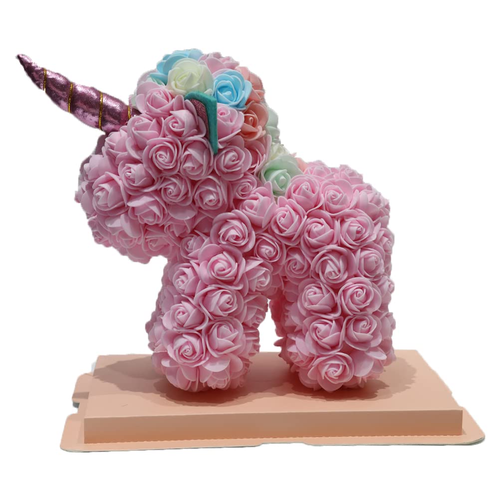 Licorne Rose Déco Fleurs pour créer un coin lecture magique et cosy