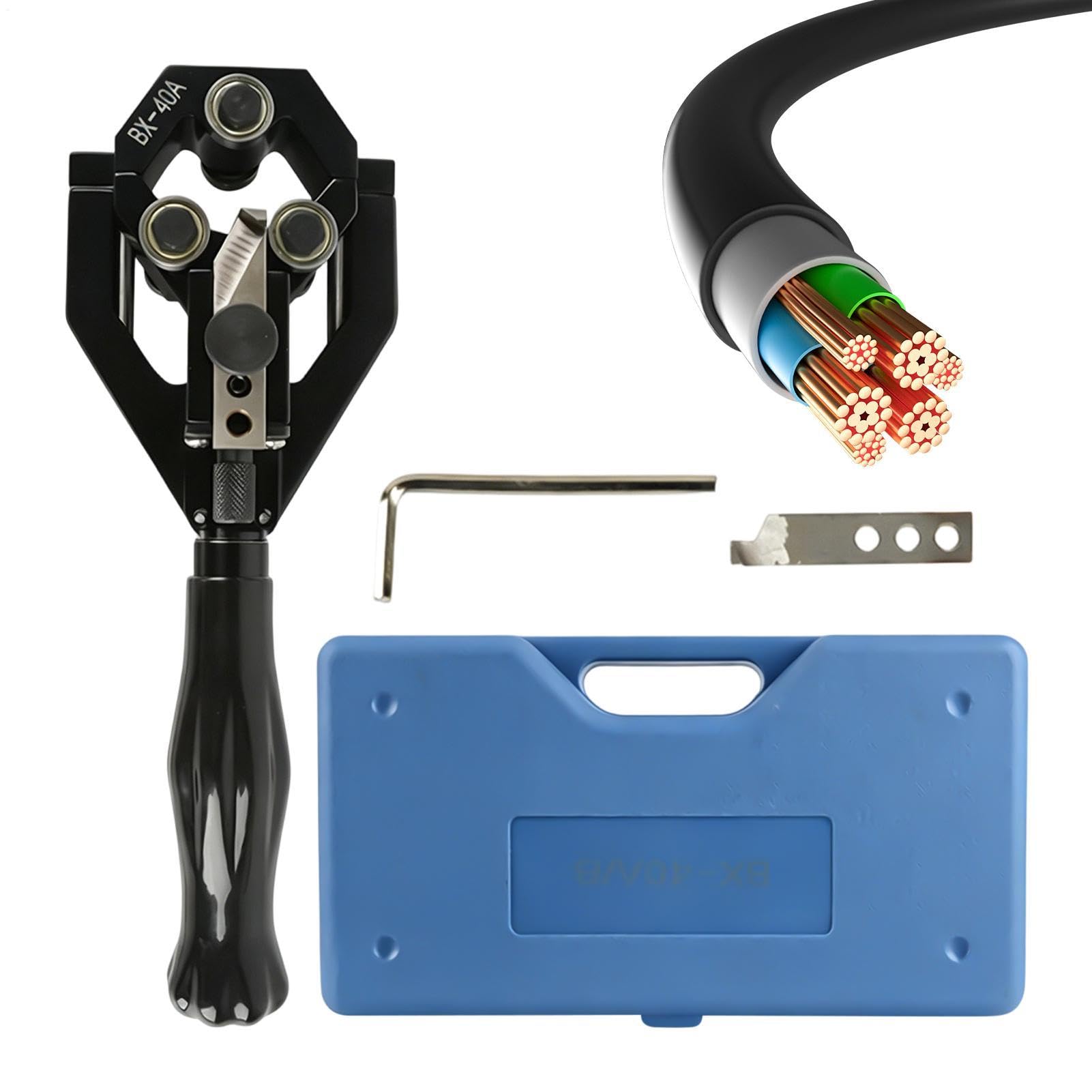 Pince à sertir isolée multifonction avec déconnecteur de bornes de vis intégré