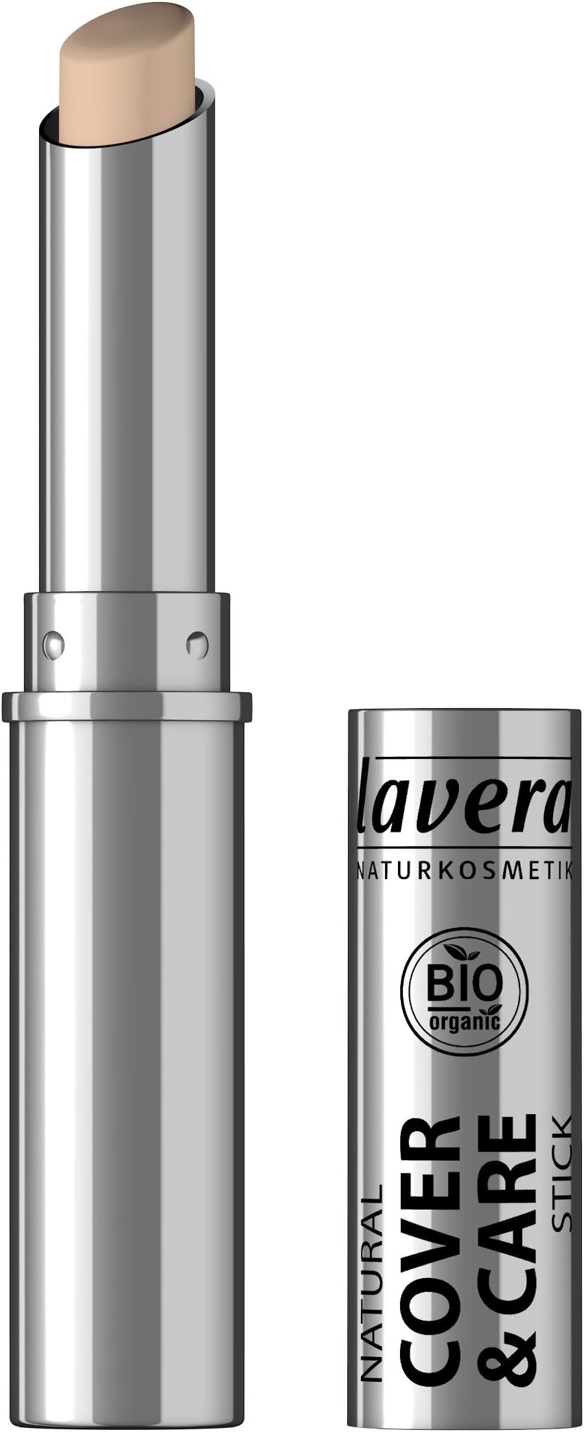 lavera Natural Cover & Care Stick -Ivory 01- Concealer ∙ Covers redness & small skin imperfections ∙ Vegan Natural cosmetics Make-up Organic plant ingredients 100% natural make-up (1.7 g)