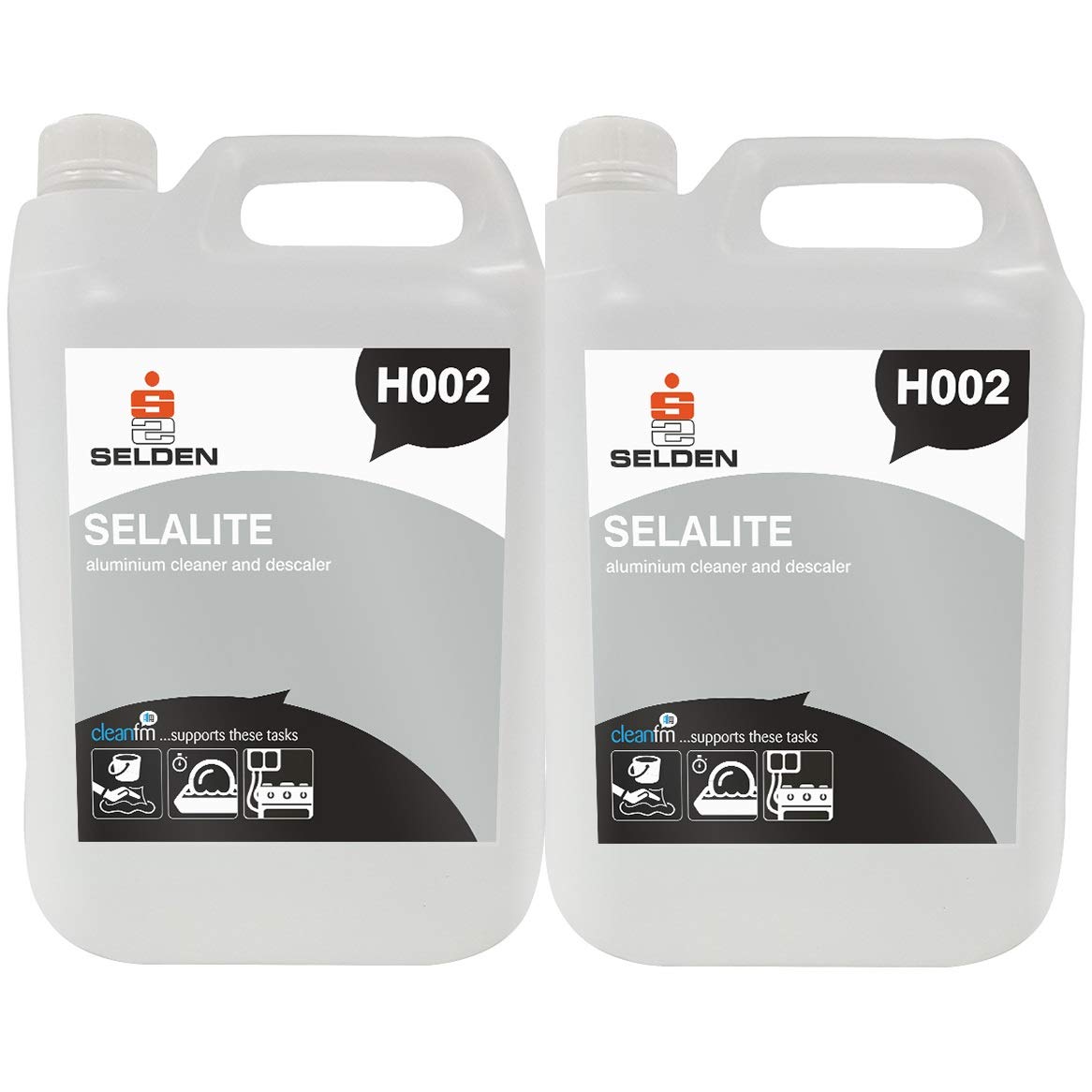 Selden H002 Selalite Aluminium Cleaner & Descaler - Pack of 2 x 5 Litre