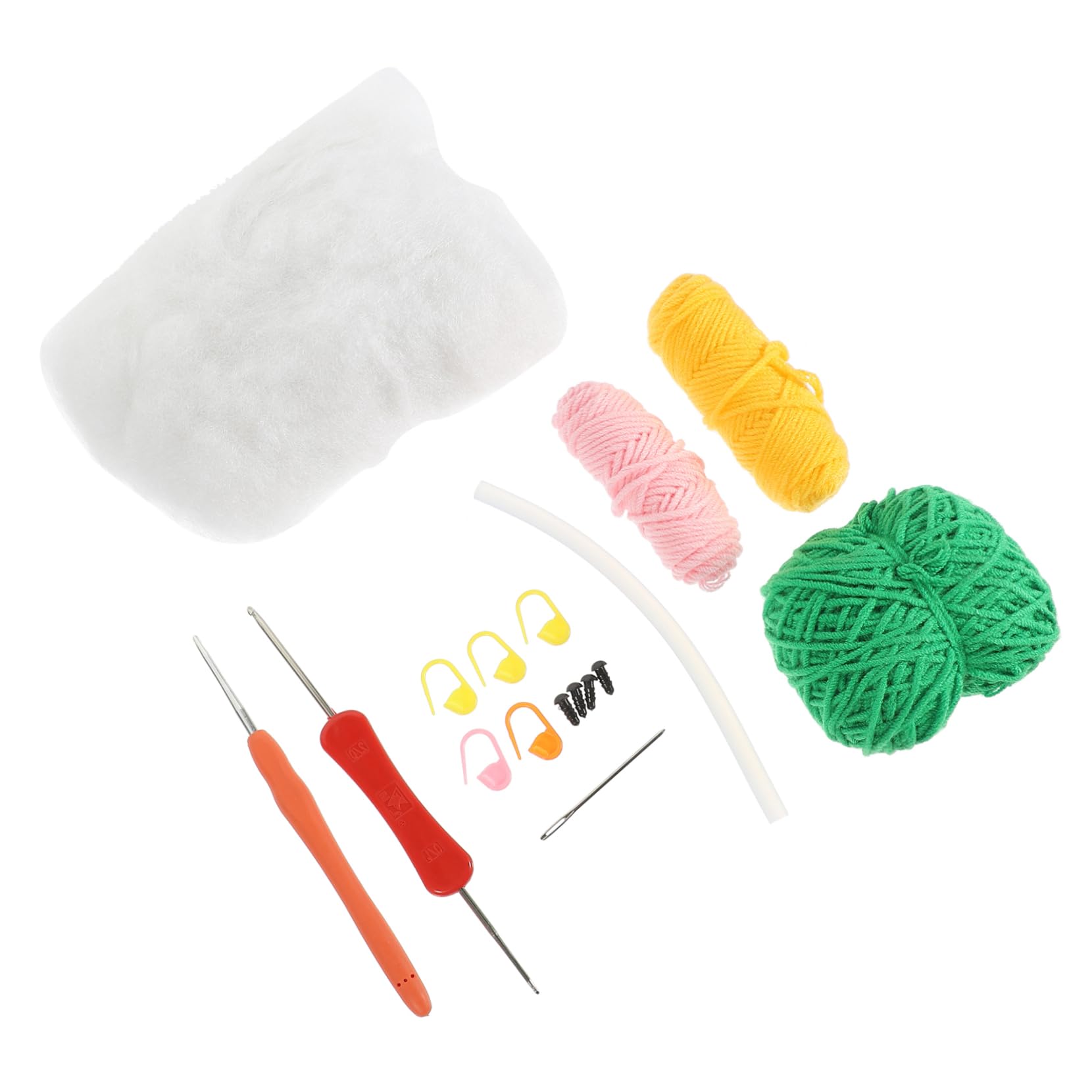 Tofficu 3 Juegos kit de crochet para principiantes equipo kit de arte decoração casa decoración casa kit para aprender a tejer kit de ganchillo para principiantes para Cable