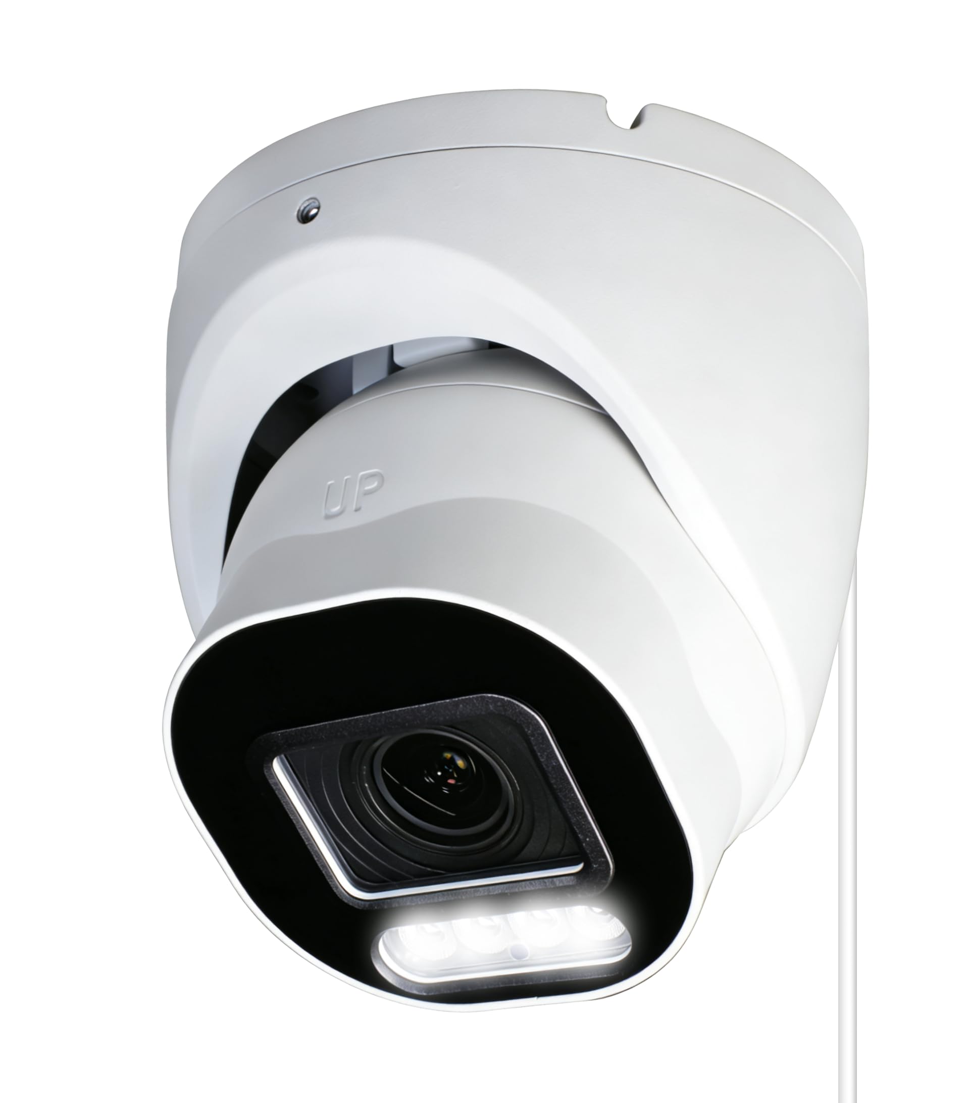Sinis 4K PoE Security IP Camera, Turret Camera Outdoor with 5X Optical Zoom, 2.7mm-13.5mm Lens, 110 Degree Wide View, Wired Only Work with NVR,100ft IR Night Vision, Build in Mic, SINIS-MIP8613IR-W-image-8