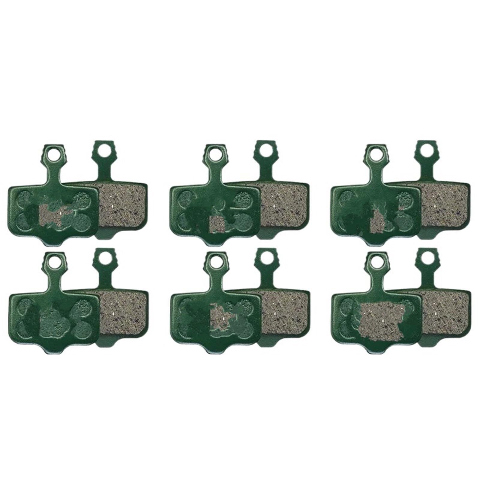 Pinzas de pistones de freno Apto para pastillas de freno de disco hidráulico cerámico resistente al desgaste(Ceramic 6Pairs)