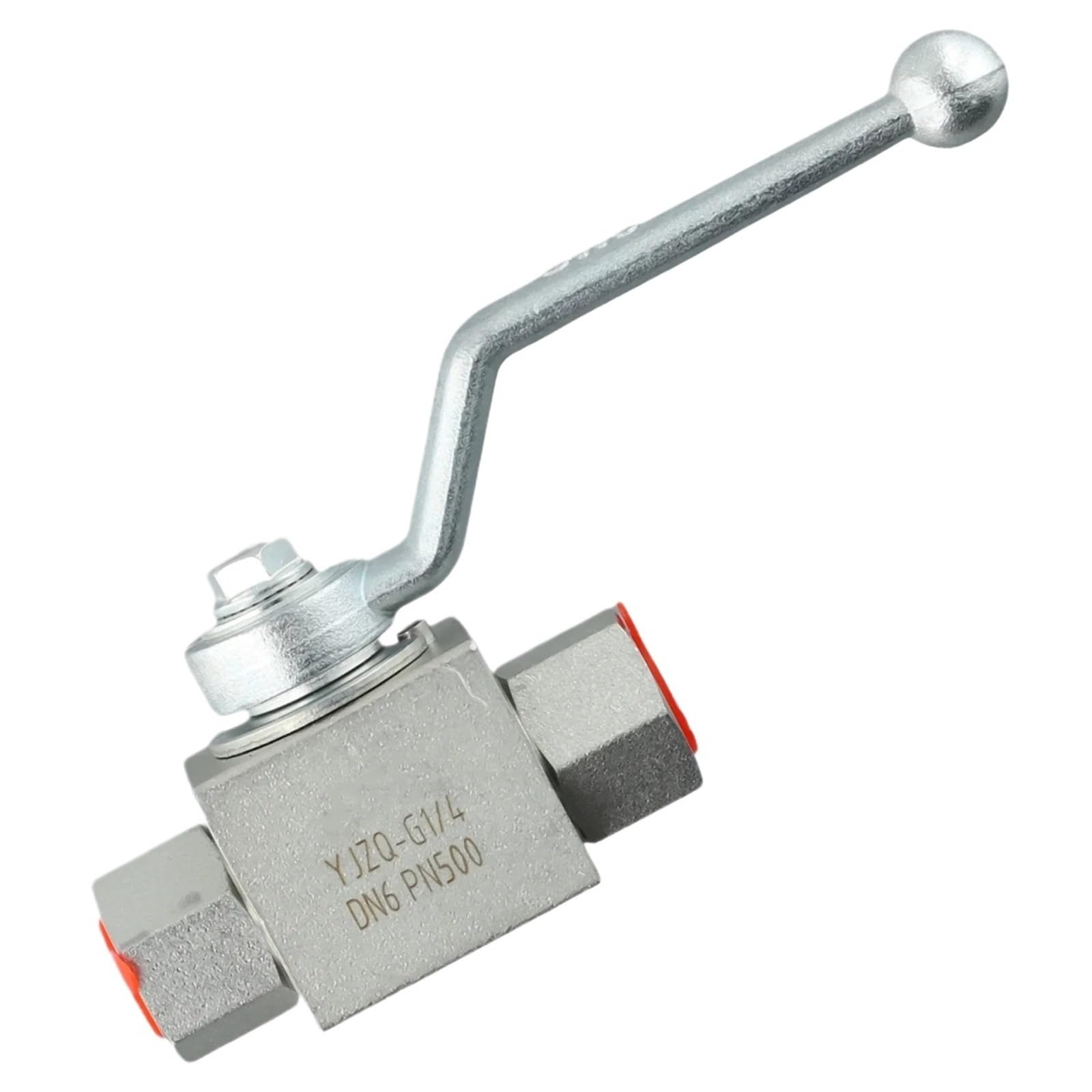 Vanne à bille hydraulique 500 bar en acier au carbone NPT pour circuits de haute pression