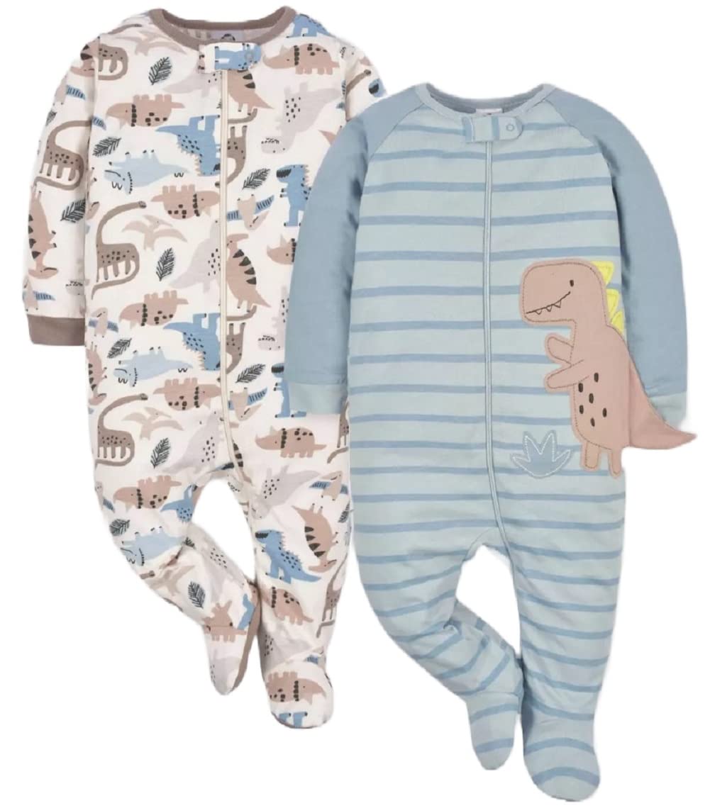 Gerber Baby Boys' 2-Pack Sleep 'N Play (2 sets)