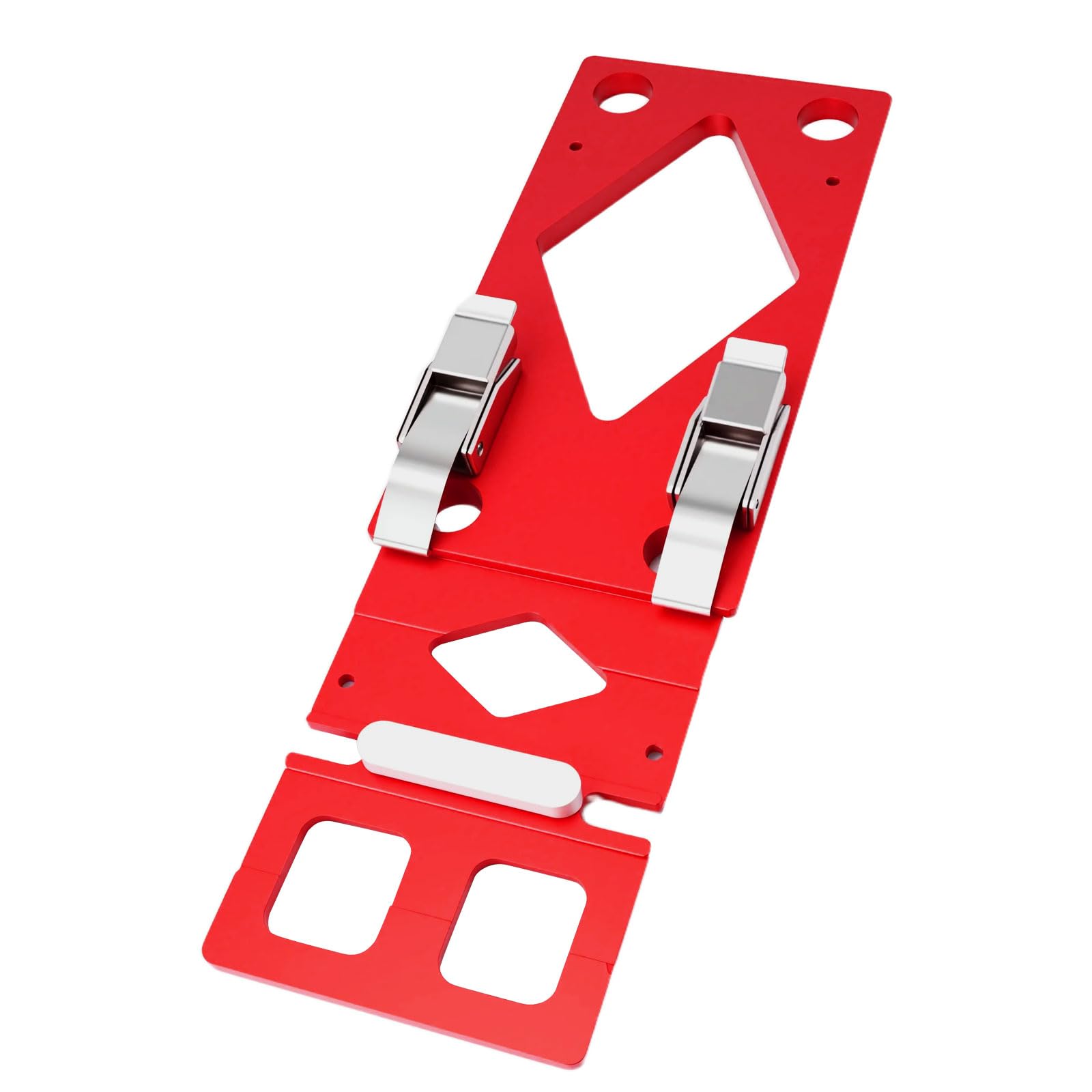 Rail de guidage à angle droit de 90° Binghe Plaque de serrage à positionnement à angle droit 90° avec rail de guidage latéral Compatible avec Guide Makita, Butée en aluminium pour scies circulaires