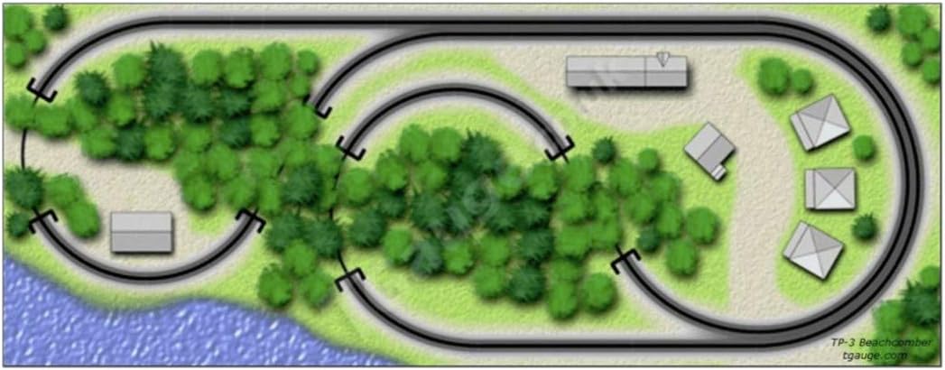 T Gauge The Beachcomber Train Set TP-3/067