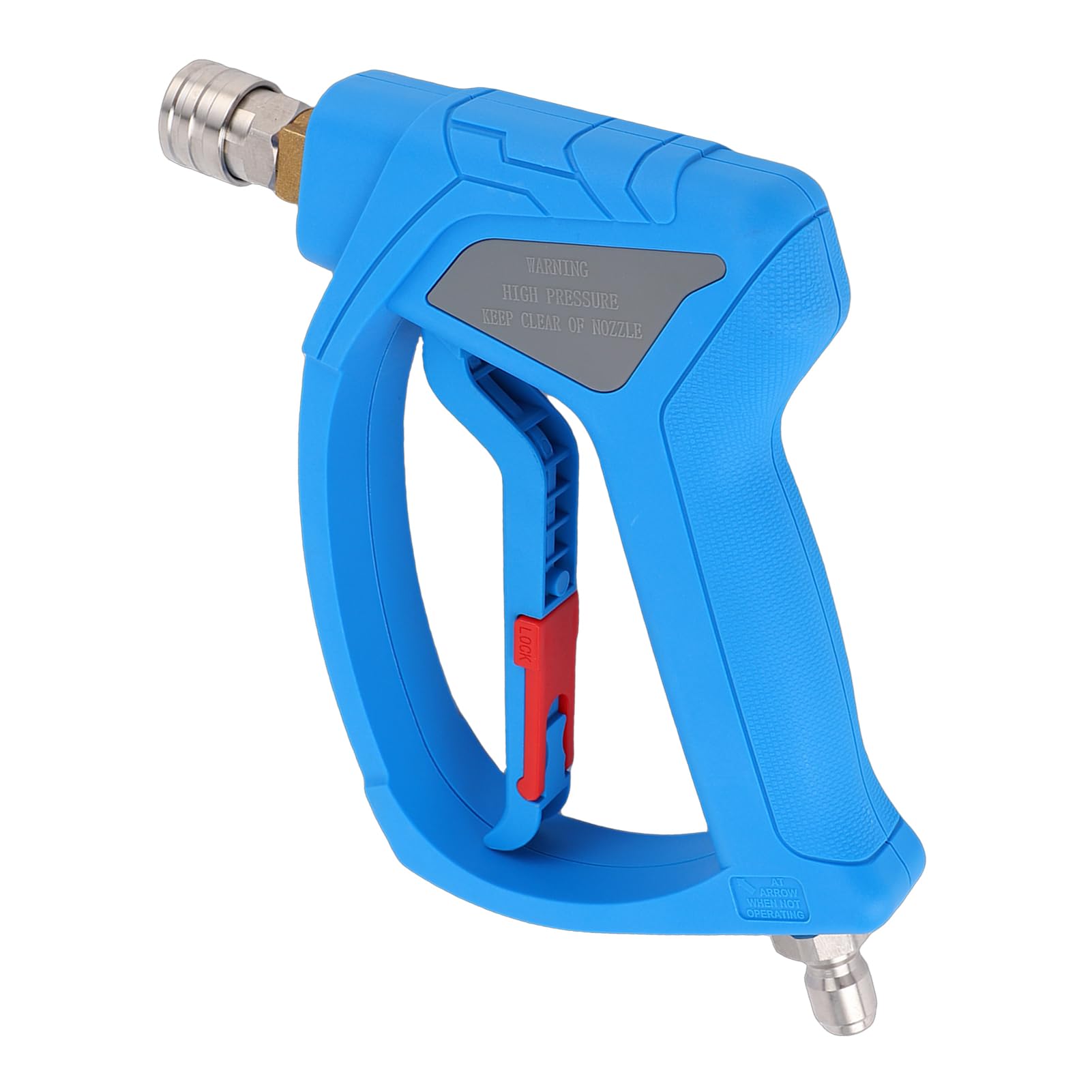 Hyuduo Pistola de Lavado a Presión 4080 PSI Pistola Rociadora de Alta Presión con Conector Rápido de 1/4 Pulgada M22 Rosca de 14 Mm 2 Adaptadores Boquilla de 25 Grados para Lavado de