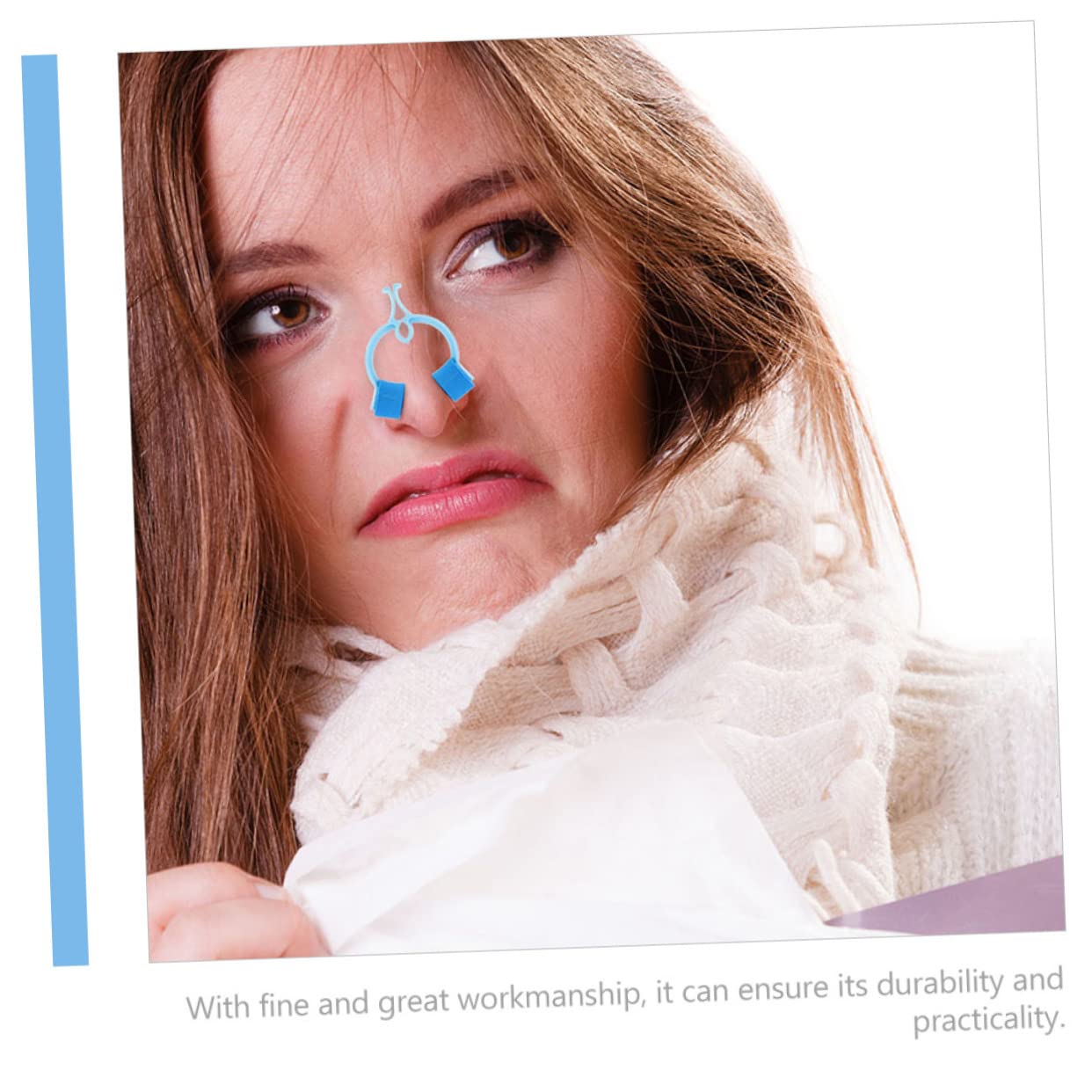 Healeved Nose Clip for Breathing 16 Pack Nasal Strip Holders Overnight Nose Shaper for Open Nasal Passages