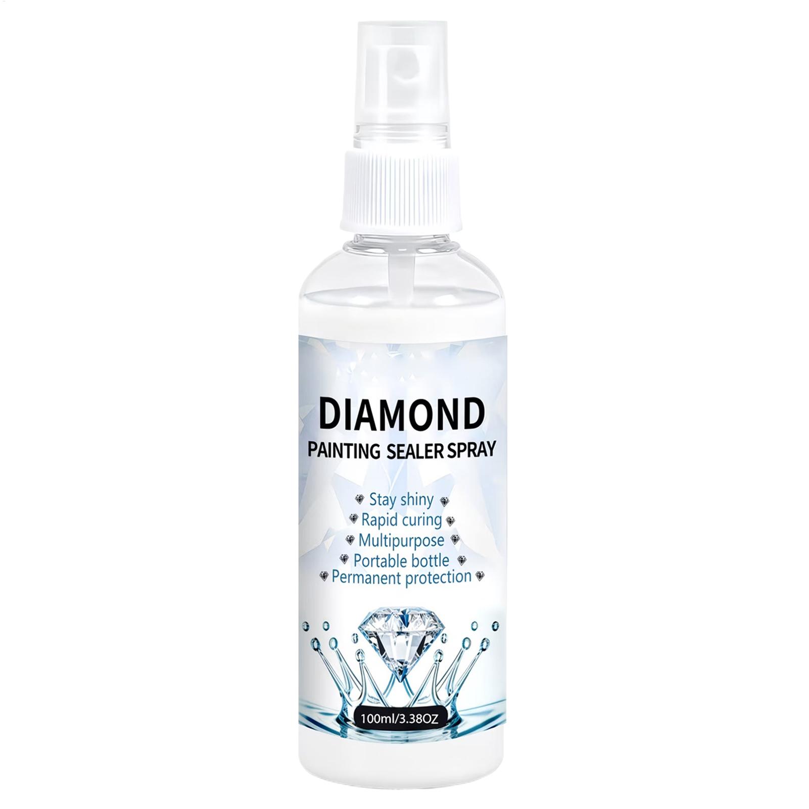 Amazon.co.jp: ダイヤモンドアート用仕上げスプレー 100ml 速乾安全