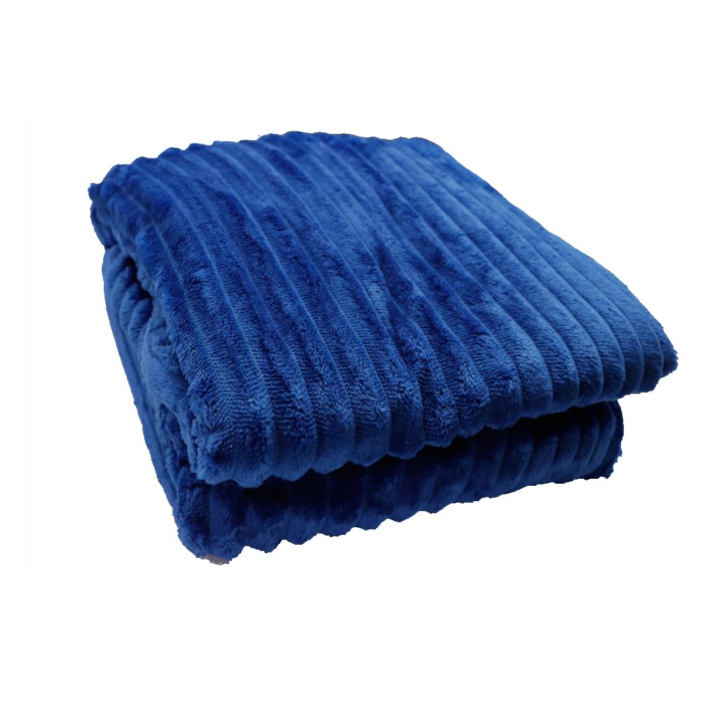 Bezug ohne Füllstoff Sitzsackbezug Sitzsäcke Stuhl ohne Füllung Stofftieraufbewahrung waschbar weicher Plüsch Sofabezug (Blau, X-Large)