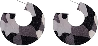 Acrylic Earrings for Women - Multicolor - T3