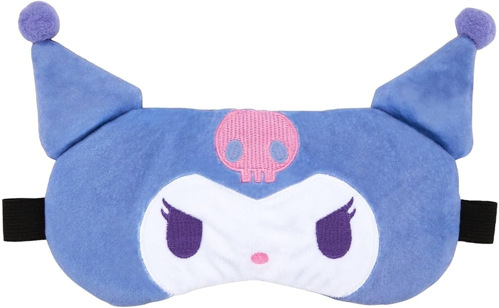 Amazon.com: Kuromi 3D Plushie Sleep Mask