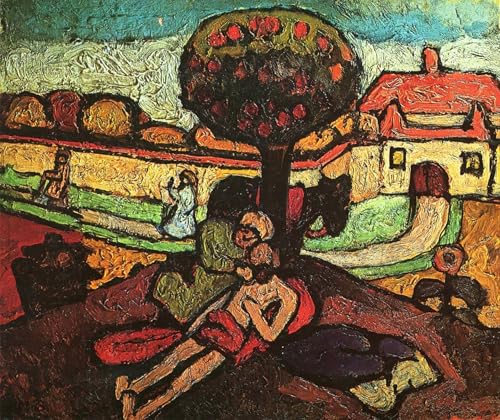 Affiche Artistique Paula Modersohn Becker Toile de Salon 60x90cm