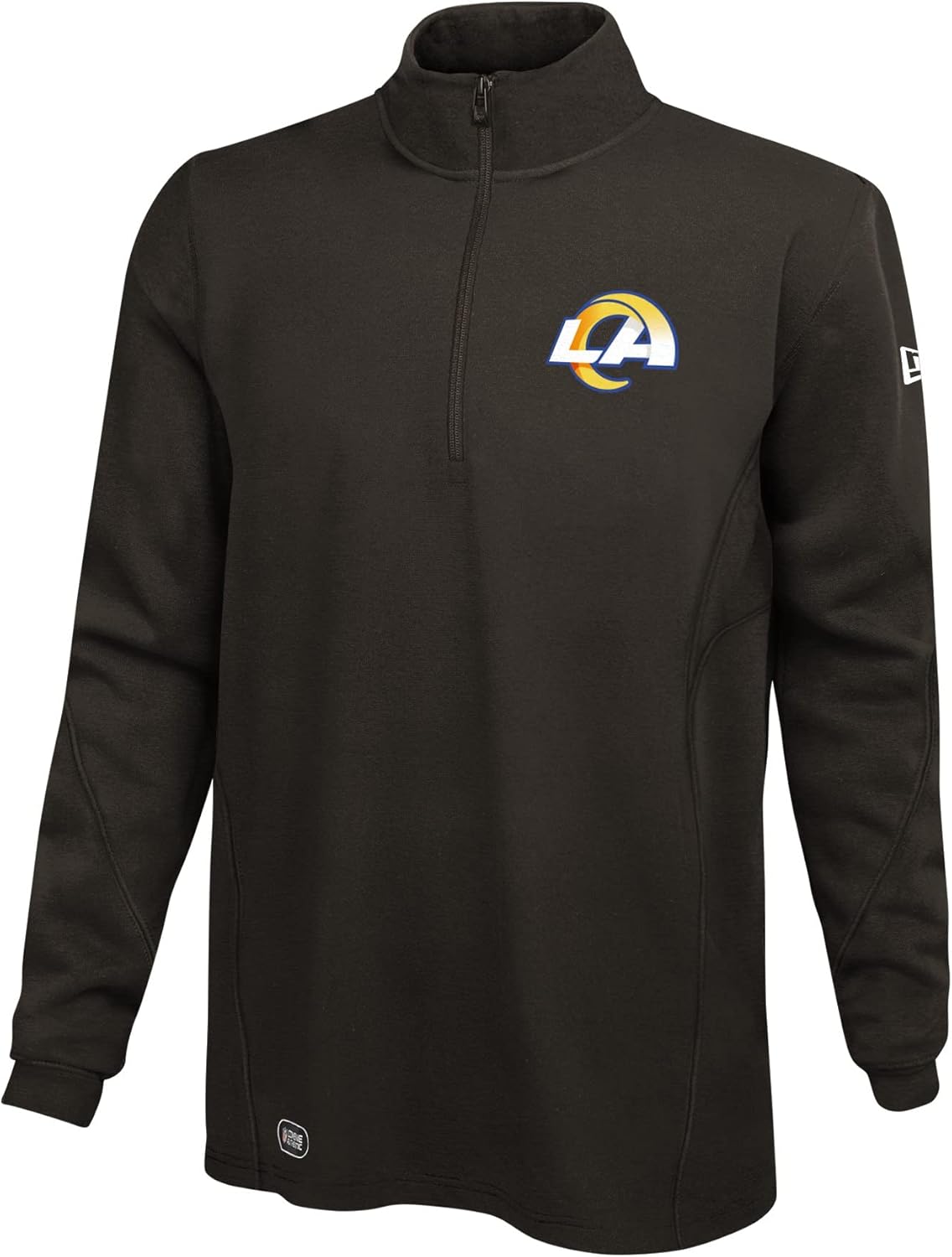 New Era NFL Football Men's COVERCOM 1/4 Zip Performance Long Sleeve Lightweight Shirt