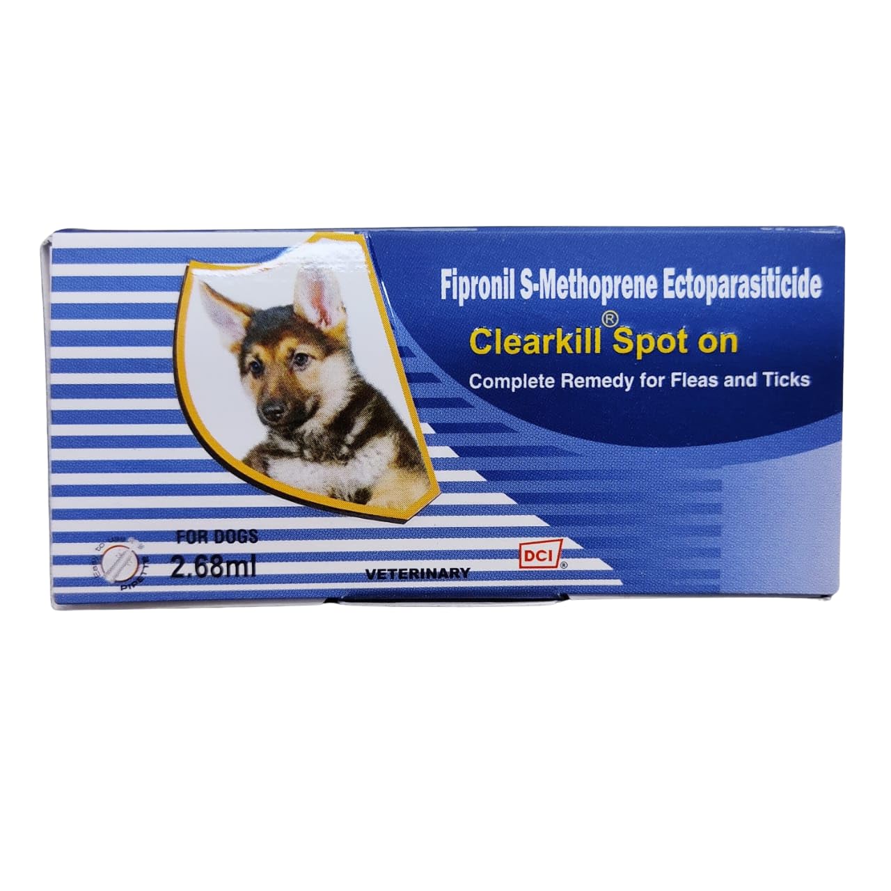 Clearkill Spot On 2.68 ml, Single Pipette Treatment and Solution of Flea, Tick and Chewing lice infestations for Dogs Weighing Between 20 kg to 40 kg (B0CNRH8RBR) Amazon Price History, Amazon Price Tracker