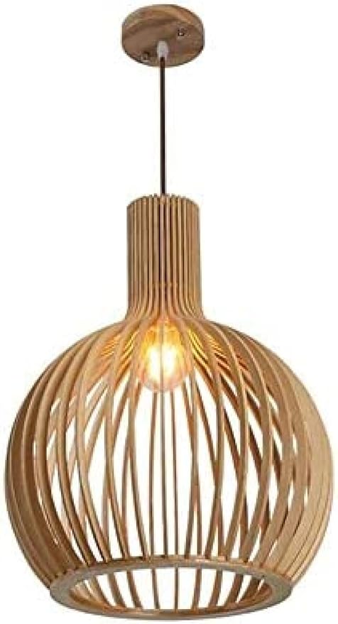 YUYANAIAI Kroonluchter Nordic Massief Houten KroonluchtersEenvoudige Houten Restaurant Moderne Chinese Creatieve Originele Houten Bar Keuken Theekamer Lampen,35cm,YUYANAIAI