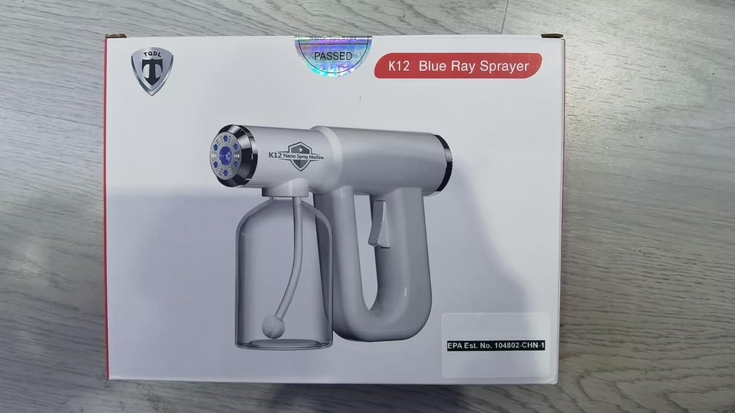 Professional K12 Nano Spray Gun, Multipurpose Face Mist Sprayer, ULV Fogger Machine Disinfectant Spray & Barber Mist Sprayer, Portable & Rechargeable Disinfecting Alcohol Spray Bottle for Sanitizing