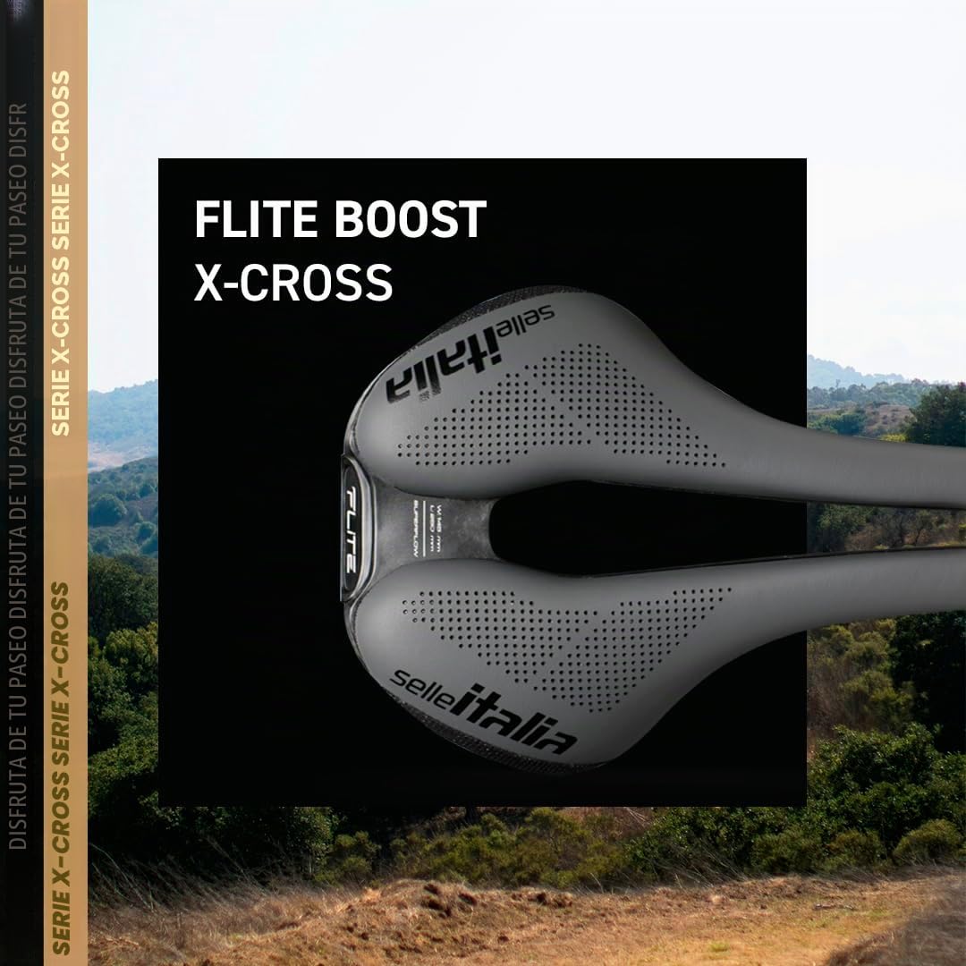 Selle Italia Flite Boost TI316 Superflow X-Cross Saddle: