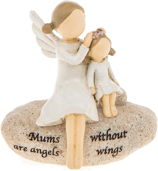 AngelsPebble Gift with Sentimental Message Mums are