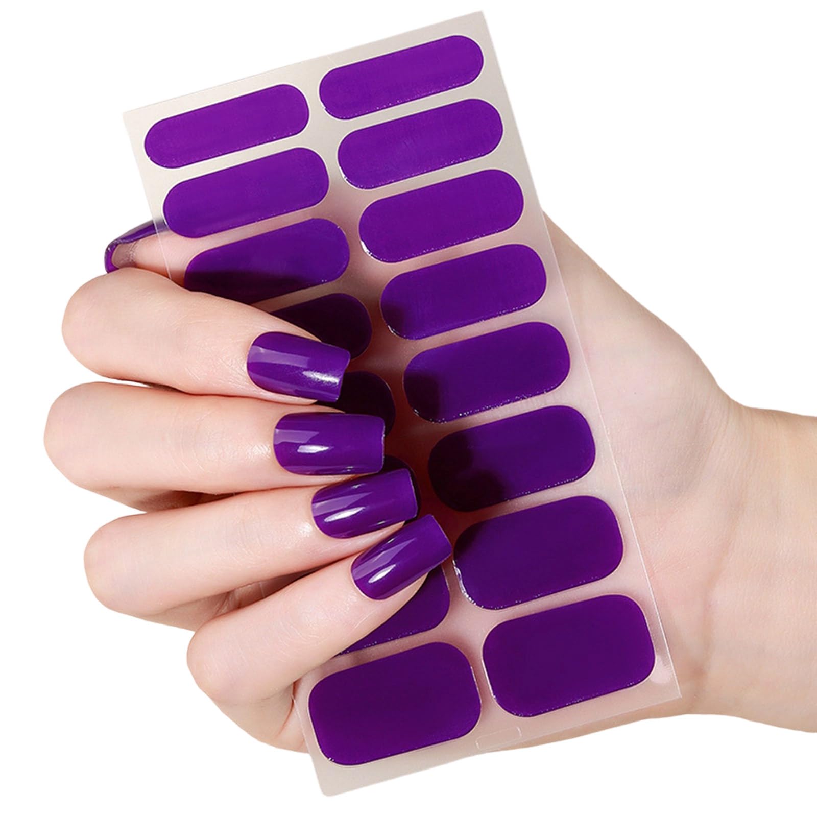 1Set Color Nails Stickers Featuring 12 Shades Easy Apply for Home Use Waterproof Nails Sticker