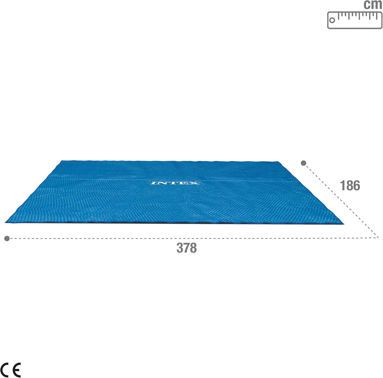 Intex Solar Cover for Ultra Frame Rectangular 400 x 200 cm Solar Tarpaulin Blue