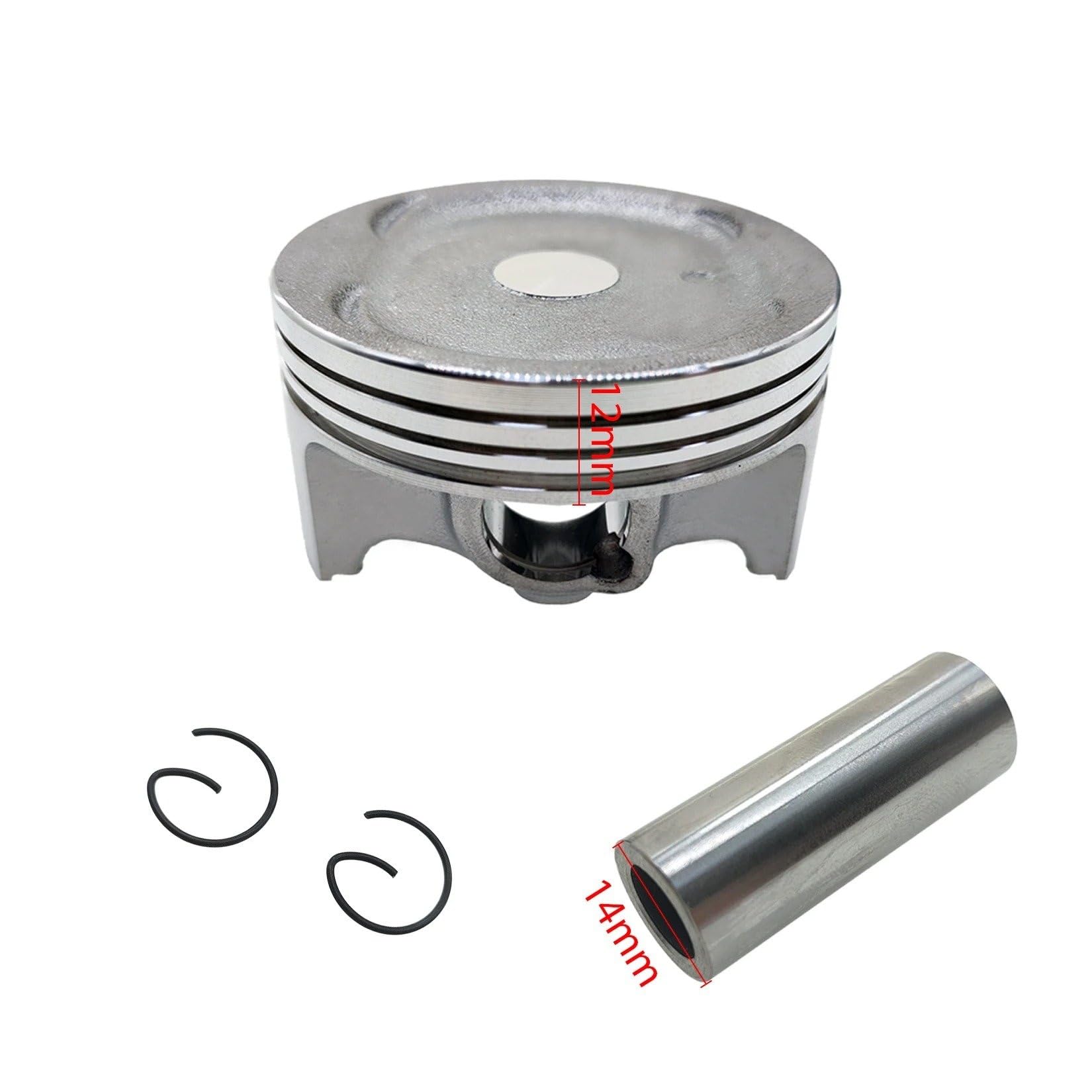 Cilindro Motosierra 58mm STD Para NMAX155 Para NMAX Para Aerox Para Tricity 155 GPD150-A 2DP-E1631-00 B63-E1603-00 Juego Anillos Pistón Cilíndrico Pistón | Piston Set