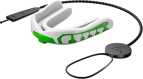 Miniatura 7 de Velocity Champion - Protector bucal juvenil, 1 paquete, azul marino y blanco, para edades de 11 a 18 años, ideal para lacrosse, fútbol, hockey,